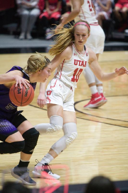 2018-12-15 15:20:11 ** Basketball, Dru Gylten, Sarah Porter, Utah Utes, Weber State, Women's Basketball ** 