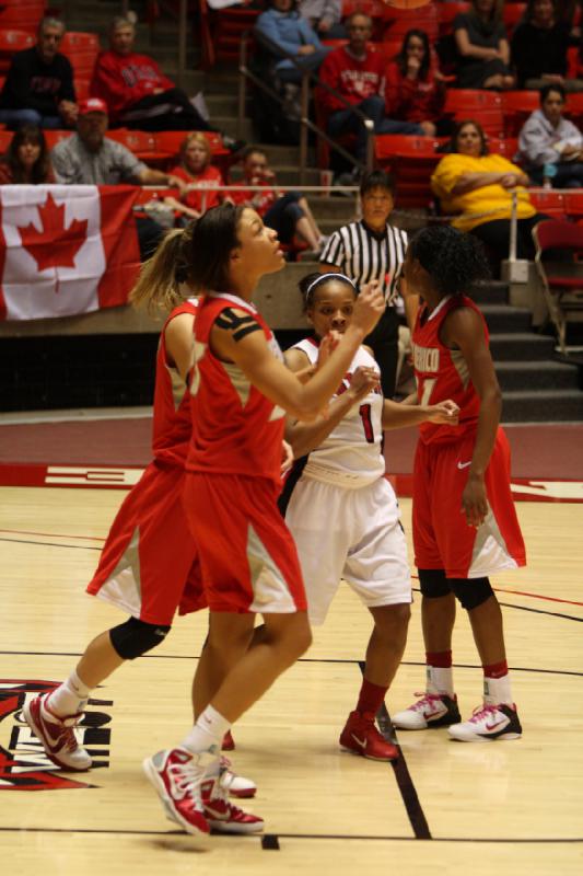 2011-02-19 18:23:57 ** Basketball, Damenbasketball, Janita Badon, New Mexico Lobos, Utah Utes ** 