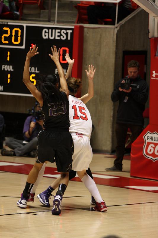 2013-02-22 18:00:55 ** Basketball, Michelle Plouffe, Utah Utes, Washington, Women's Basketball ** 