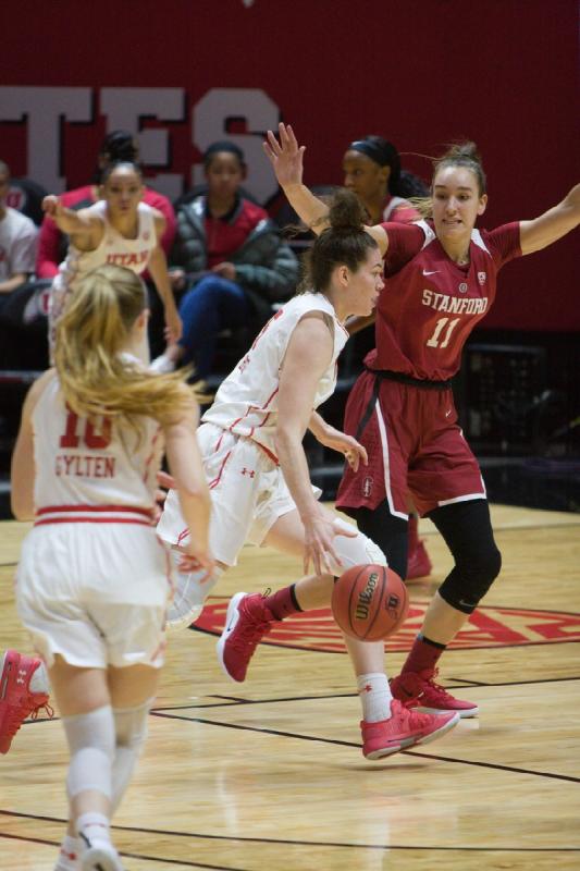 2019-01-27 12:09:18 ** Basketball, Damenbasketball, Dru Gylten, Kiana Moore, Megan Huff, Stanford, Utah Utes ** 