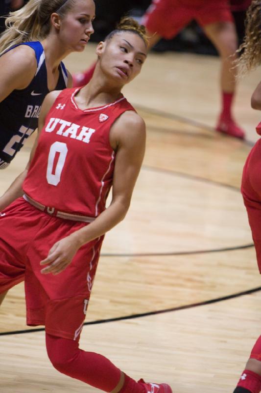 2016-12-10 19:02:11 ** Basketball, BYU, Damenbasketball, Daneesha Provo, Kiana Moore, Utah Utes ** 
