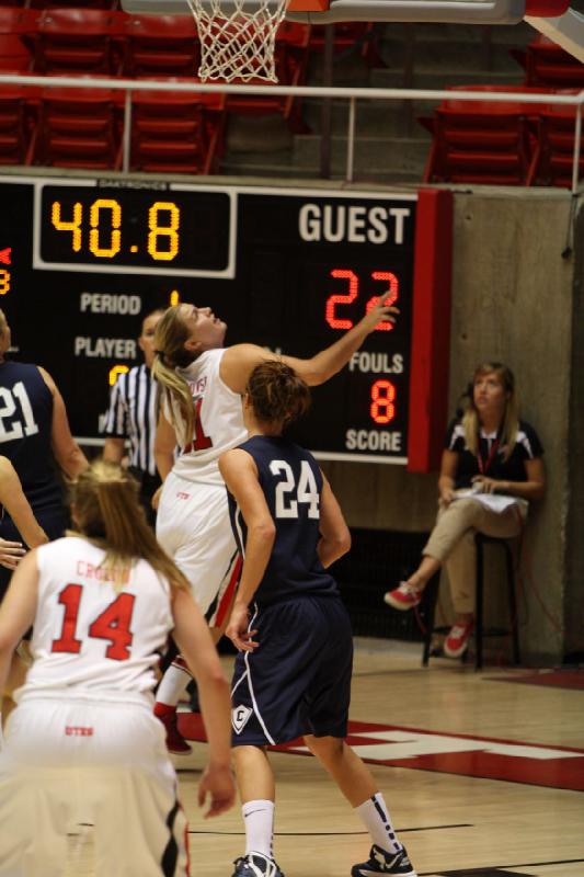 2012-11-01 19:40:49 ** Basketball, Concordia, Paige Crozon, Taryn Wicijowski, Utah Utes, Women's Basketball ** 