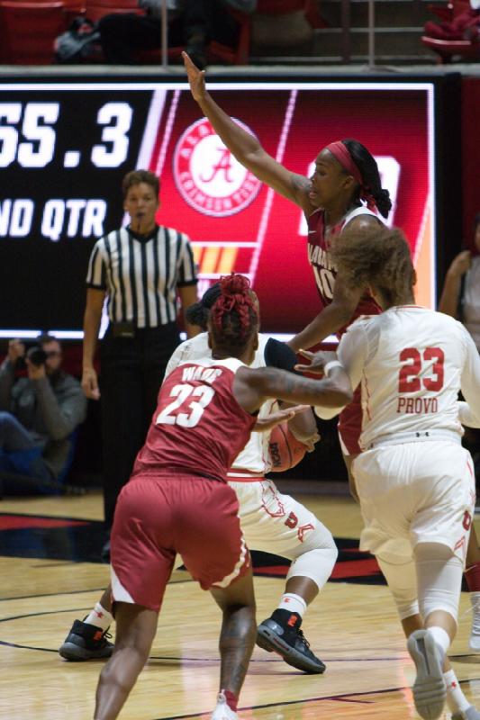 2018-11-13 19:39:14 ** Alabama, Basketball, Daneesha Provo, Dre'Una Edwards, Utah Utes, Women's Basketball ** 