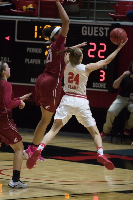 2017-02-05 12:34:14 ** Basketball, Damenbasketball, Tilar Clark, Utah Utes, Washington State ** 