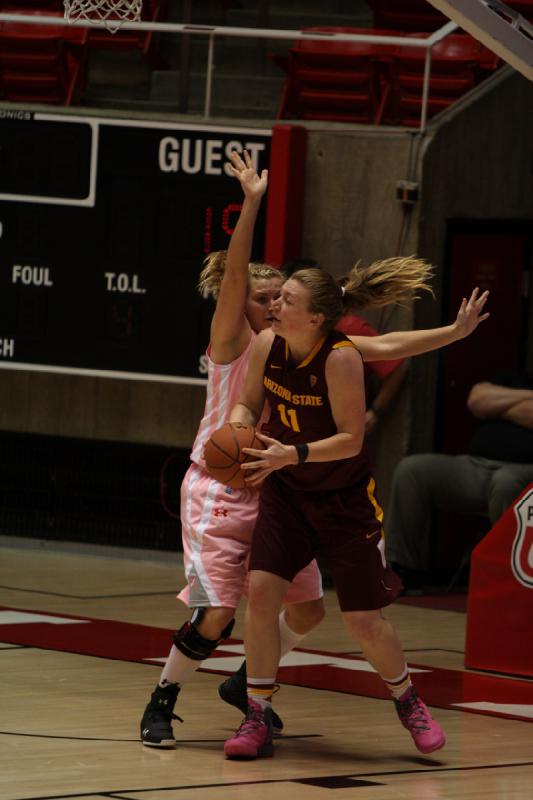 2012-02-09 19:56:49 ** Arizona State, Basketball, Damenbasketball, Taryn Wicijowski, Utah Utes ** 