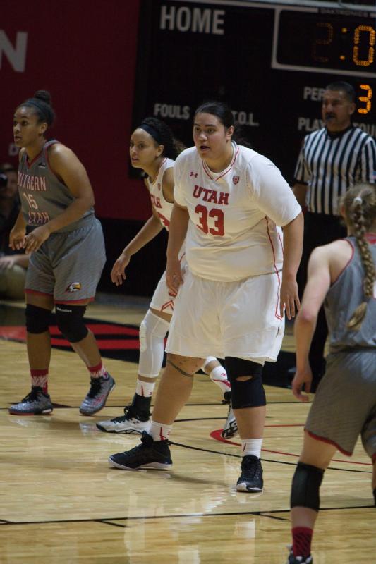 2016-11-30 20:15:24 ** Basketball, Daneesha Provo, Joeseta Fatuesi, Southern Utah, Utah Utes, Women's Basketball ** 