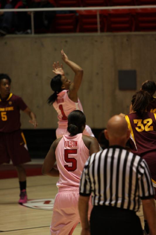 2012-02-09 19:19:24 ** Arizona State, Basketball, Cheyenne Wilson, Janita Badon, Utah Utes, Women's Basketball ** 