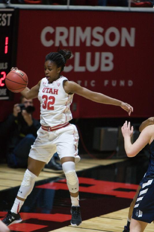 2016-12-03 15:30:31 ** Basketball, Tanaeya Boclair, Utah State, Utah Utes, Women's Basketball ** 