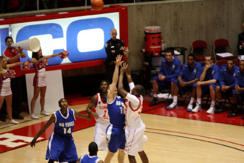 2010-01-23 16:11:22 ** Air Force, Basketball, Jay Watkins, Men's Basketball, Shawn Glover, Utah Utes ** 