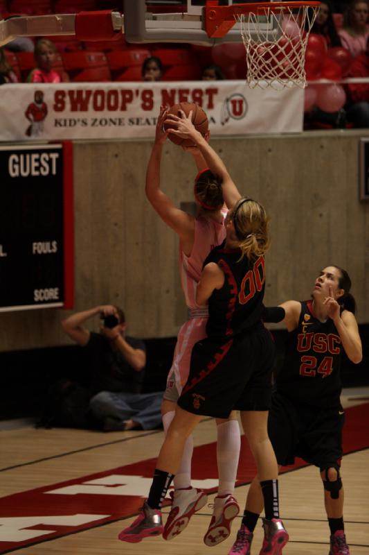 2012-01-28 15:56:19 ** Basketball, Michelle Plouffe, USC, Utah Utes, Women's Basketball ** 