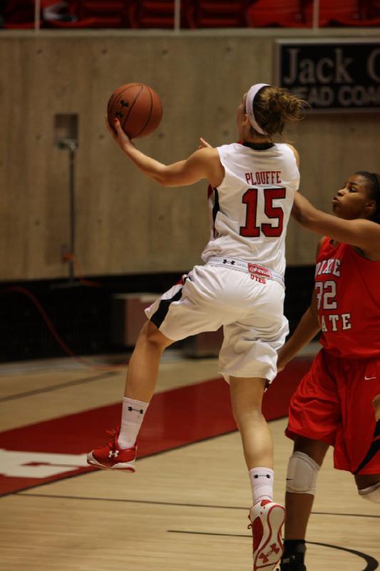 2011-11-05 18:07:27 ** Basketball, Dixie State, Michelle Plouffe, Utah Utes, Women's Basketball ** 