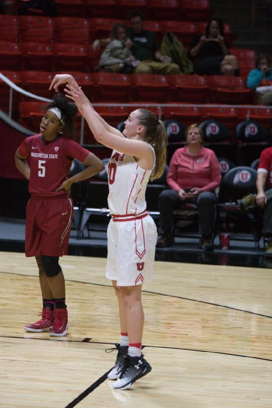 2017-02-05 13:25:09 ** Basketball, Megan Jacobs, Utah Utes, Washington State, Women's Basketball ** 