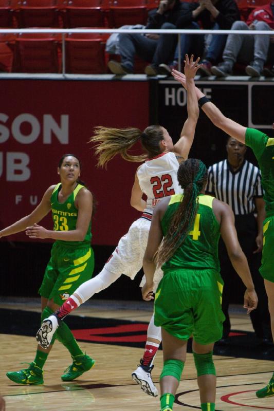 2016-01-24 14:07:46 ** Basketball, Damenbasketball, Danielle Rodriguez, Oregon, Utah Utes ** 