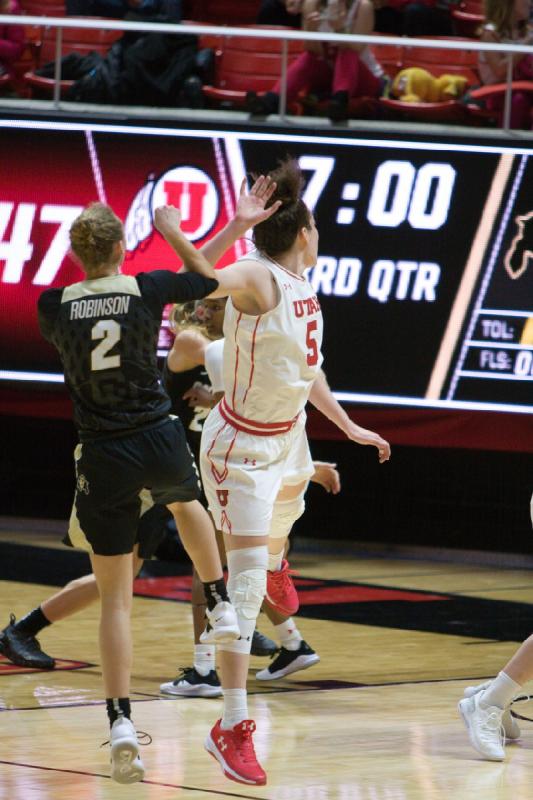 2019-01-18 20:05:27 ** Basketball, Colorado, Damenbasketball, Megan Huff, Utah ** 