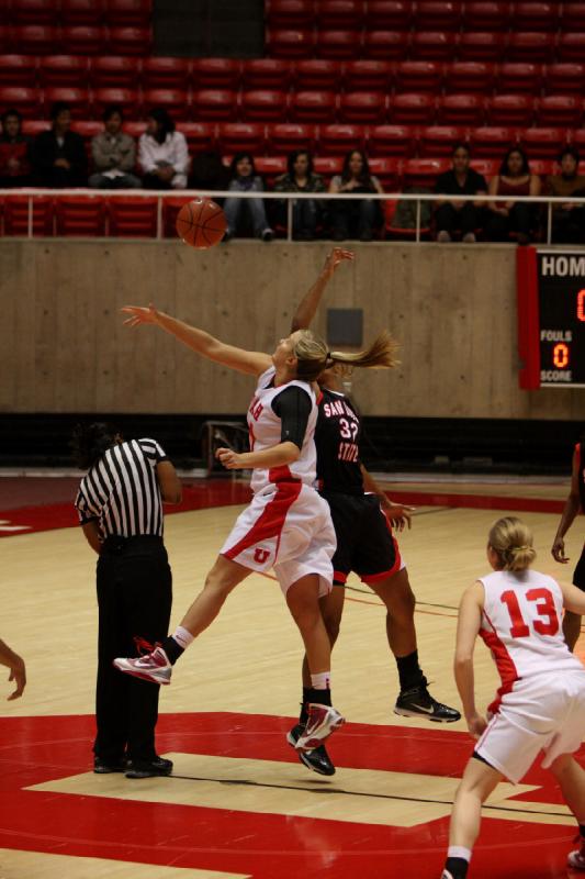 2010-02-21 13:58:13 ** Basketball, Rachel Messer, SDSU, Taryn Wicijowski, Utah Utes, Women's Basketball ** 
