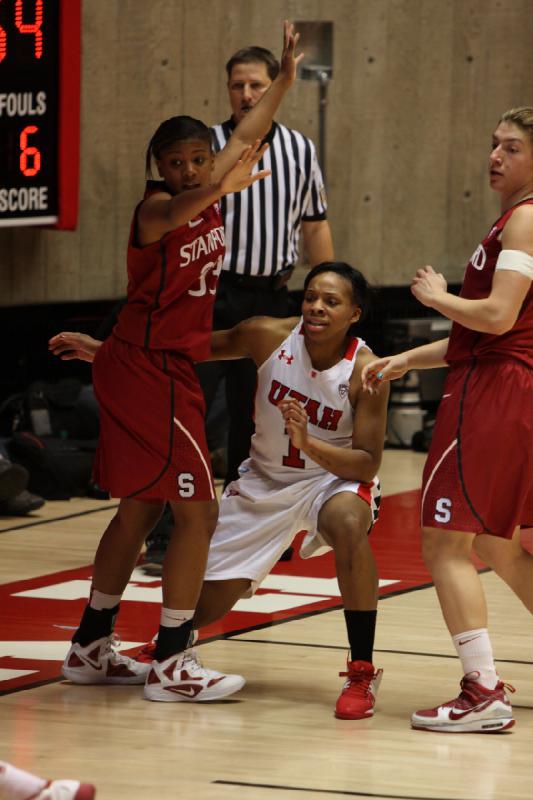 2012-01-12 20:19:19 ** Basketball, Damenbasketball, Janita Badon, Stanford, Utah Utes ** 