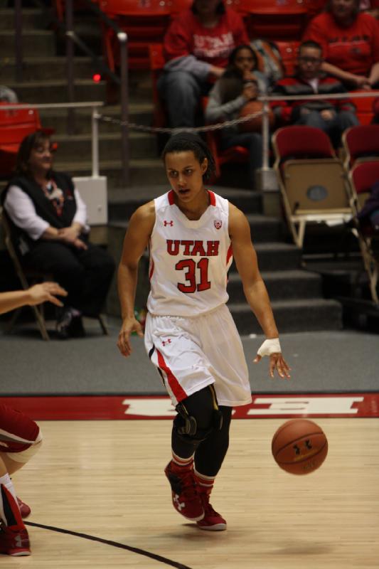 2013-02-24 15:17:16 ** Basketball, Ciera Dunbar, Damenbasketball, Utah Utes, Washington State ** 
