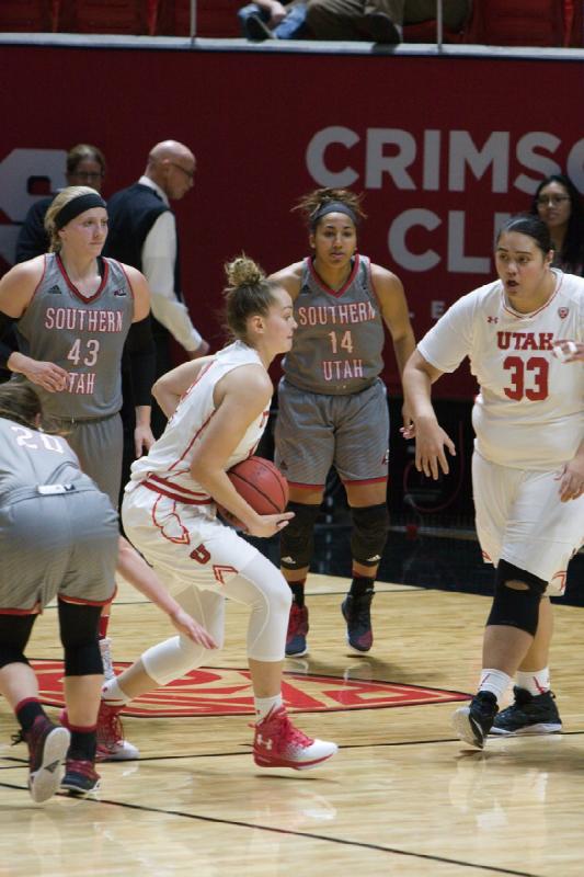 2016-11-30 19:16:36 ** Basketball, Joeseta Fatuesi, Megan Jacobs, Southern Utah, Utah Utes, Women's Basketball ** 