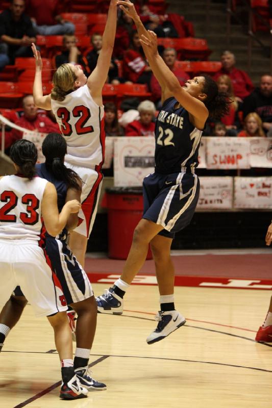 2011-01-01 15:17:40 ** Basketball, Brittany Knighton, Damenbasketball, Diana Rolniak, Utah State, Utah Utes ** 