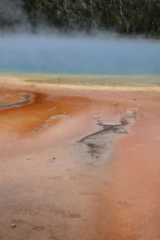 2009-08-03 11:32:25 ** Yellowstone National Park ** 'Grand Prismatic Spring'.