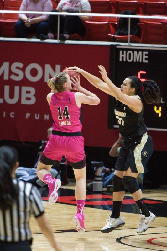 2016-02-04 18:08:07 ** Basketball, Colorado, Paige Crozon, Utah Utes, Women's Basketball ** 