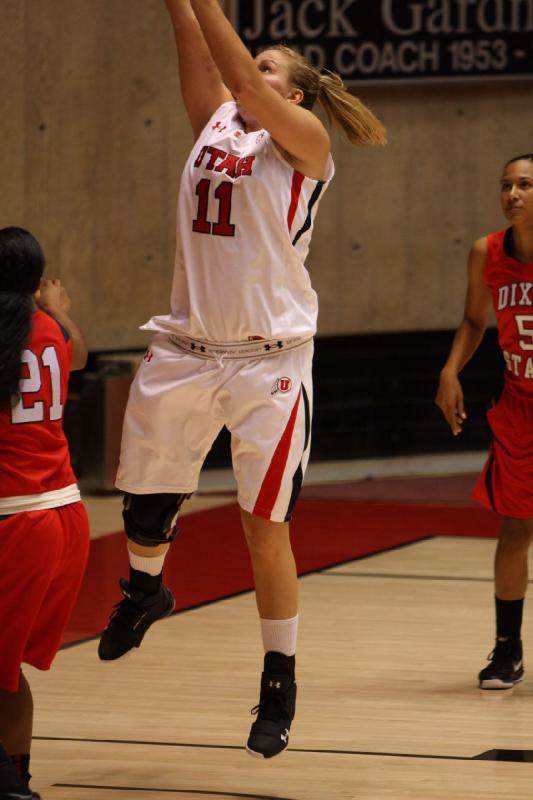 2011-11-05 17:56:48 ** Basketball, Damenbasketball, Dixie State, Taryn Wicijowski, Utah Utes ** 
