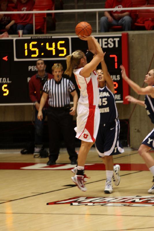 2010-01-30 15:06:34 ** Basketball, BYU, Damenbasketball, Taryn Wicijowski, Utah Utes ** 