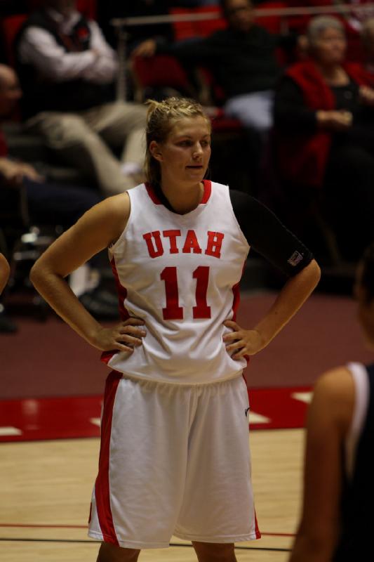 2010-01-30 16:20:00 ** Basketball, BYU, Damenbasketball, Taryn Wicijowski, Utah Utes ** 