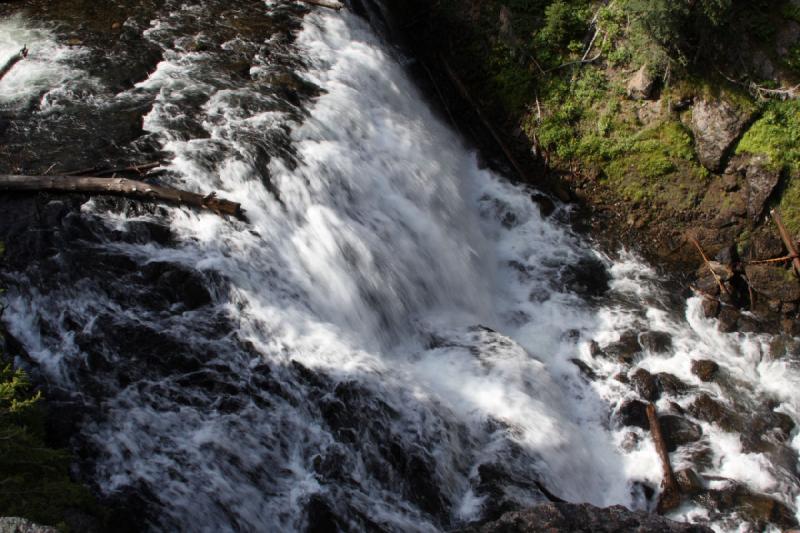 2008-08-15 10:44:58 ** Yellowstone National Park ** Kepler Cascade.