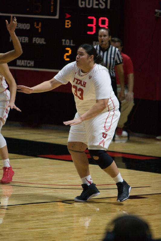 2016-11-30 20:39:16 ** Basketball, Damenbasketball, Joeseta Fatuesi, Southern Utah, Utah Utes ** 