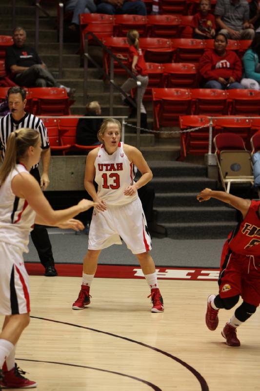 2012-11-13 20:30:45 ** Basketball, Damenbasketball, Rachel Messer, Southern Utah, Taryn Wicijowski, Utah Utes ** 