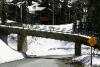 To get from one's house to the slopes by ski, bridges like these were built.