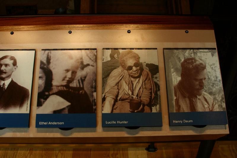 2007-09-03 10:11:40 ** Seattle ** Three more participants of the Klondike goldrush, 'Ethel Anderson', 'Lucille Hunter' and 'Henry Daum'.