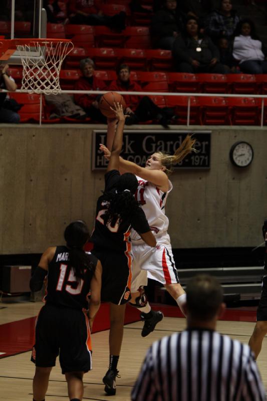 2012-03-01 20:41:10 ** Basketball, Damenbasketball, Oregon State, Taryn Wicijowski, Utah Utes ** 