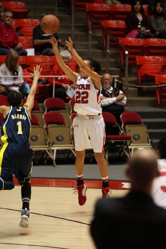 2012-11-16 17:48:50 ** Basketball, Danielle Rodriguez, Iwalani Rodrigues, Michigan, Utah Utes, Women's Basketball ** 