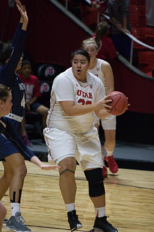 2016-11-12 15:14:38 ** Basketball, Joeseta Fatuesi, Montana State, Paige Crozon, Utah Utes, Women's Basketball ** 