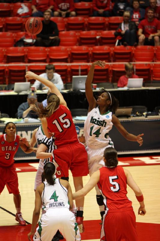 2011-03-19 16:26:09 ** Basketball, Iwalani Rodrigues, Michelle Harrison, Michelle Plouffe, Notre Dame, Utah Utes, Women's Basketball ** 