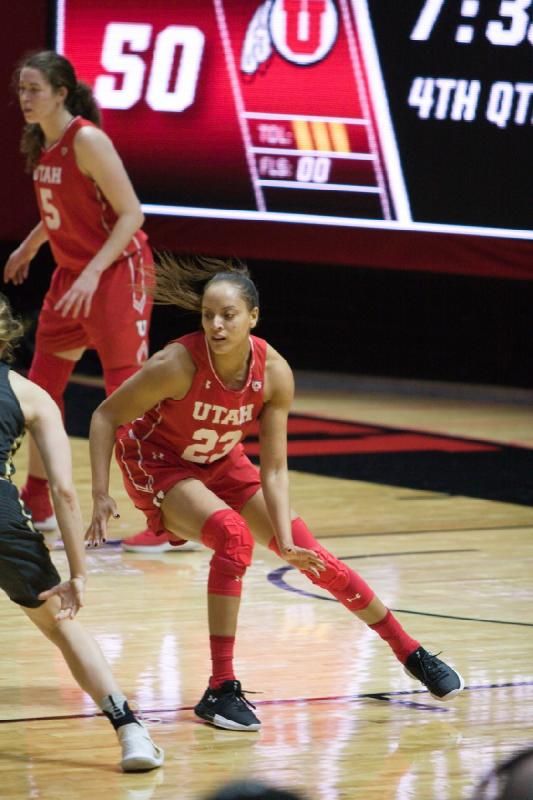 2018-02-01 20:25:26 ** Basketball, Colorado, Daneesha Provo, Megan Huff, Utah Utes, Women's Basketball ** 