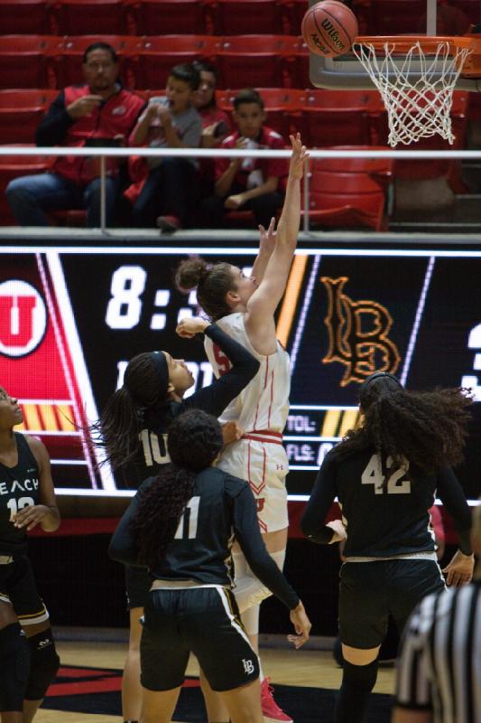 2018-11-16 19:03:14 ** Basketball, Long Beach State, Megan Huff, Utah Utes, Women's Basketball ** 