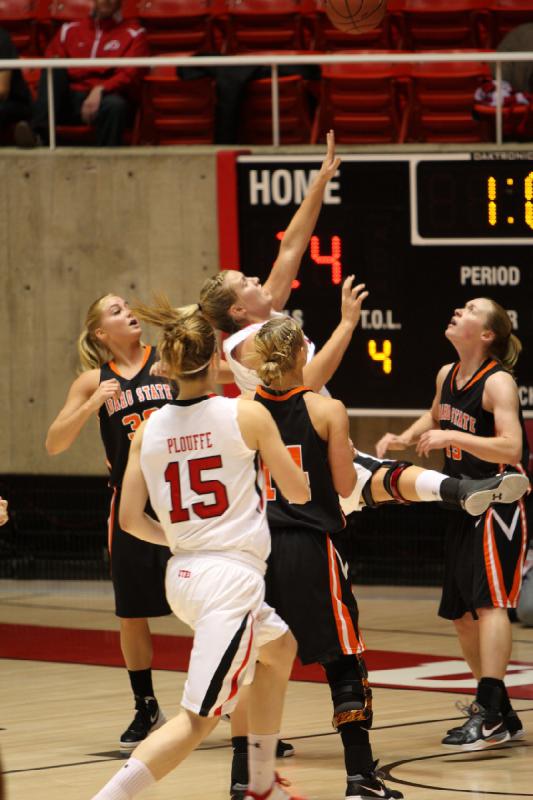 2011-12-06 19:36:55 ** Basketball, Damenbasketball, Idaho State, Michelle Plouffe, Taryn Wicijowski, Utah Utes ** 