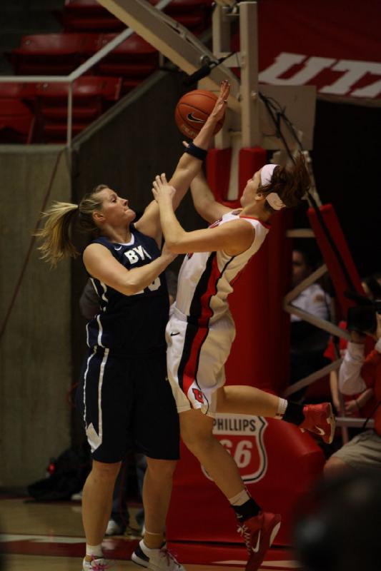 2011-02-12 16:05:38 ** Basketball, BYU, Damenbasketball, Michelle Plouffe, Utah Utes ** 
