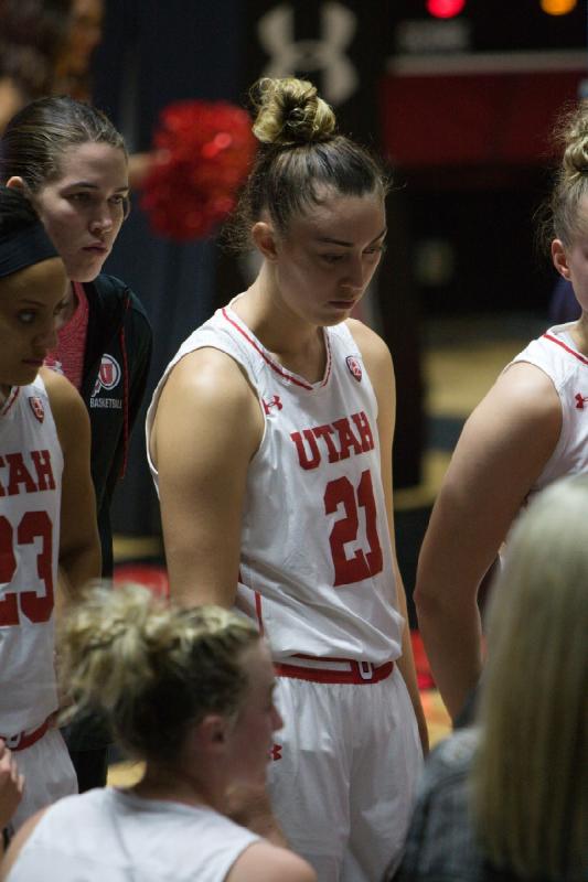 2016-11-12 15:07:55 ** Basketball, Daneesha Provo, Megan Huff, Megan Jacobs, Montana State, Paige Crozon, Utah Utes, Wendy Anae, Women's Basketball ** 