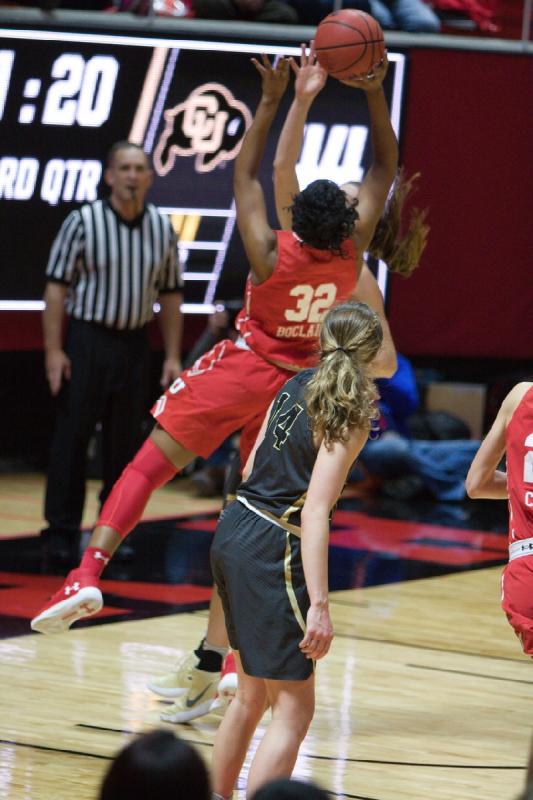 2018-02-01 20:17:38 ** Basketball, Colorado, Tanaeya Boclair, Tilar Clark, Utah Utes, Women's Basketball ** 