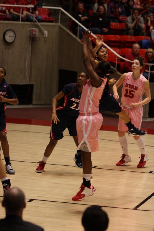 2012-02-11 15:14:19 ** Arizona, Basketball, Cheyenne Wilson, Damenbasketball, Michelle Plouffe, Utah Utes ** 