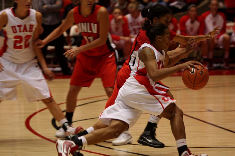 2010-01-16 16:02:11 ** Basketball, Damenbasketball, Halie Sawyer, Janita Badon, UNLV, Utah Utes ** 