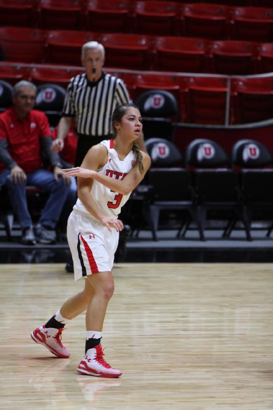 2014-11-05 19:29:01 ** Alaska Anchorage, Basketball, Malia Nawahine, Utah Utes, Women's Basketball ** 