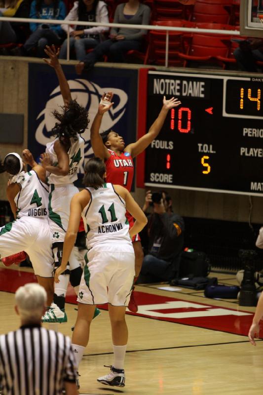 2011-03-19 16:38:03 ** Basketball, Janita Badon, Notre Dame, Utah Utes, Women's Basketball ** 