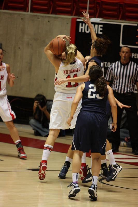 2012-11-01 19:33:15 ** Basketball, Chelsea Bridgewater, Concordia, Taryn Wicijowski, Utah Utes, Women's Basketball ** 
