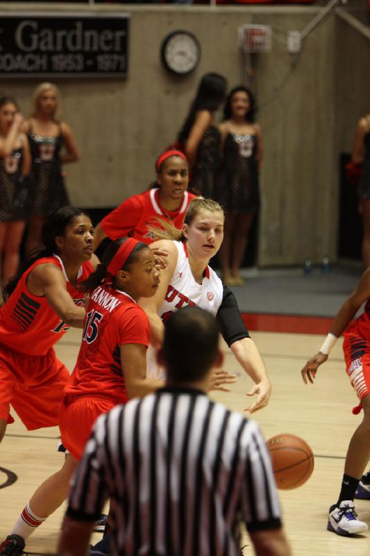 2013-01-18 20:18:16 ** Arizona, Basketball, Taryn Wicijowski, Utah Utes, Women's Basketball ** 