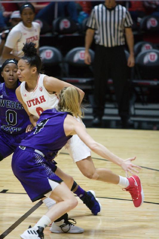 2018-12-15 15:27:00 ** Basketball, Kiana Moore, Utah Utes, Weber State, Women's Basketball ** 